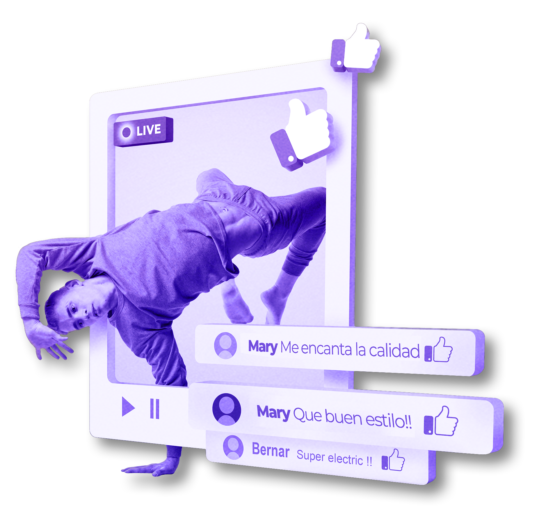 Emprendedor creando contenido digital para hacer crecer su negocio